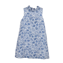 Load image into Gallery viewer, The Blair Blue Floral Dress