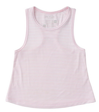 Load image into Gallery viewer, Race HER Back Tank Top-Pink Stripe