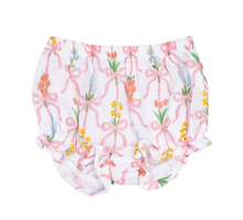 Load image into Gallery viewer, Ribbon Bouquets Scallop Top & Bloomer Set