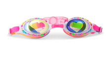 Load image into Gallery viewer, Positively Pink Smile Swim Goggles