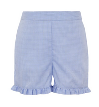 Load image into Gallery viewer, Pink Golf T-Shirt & Blue Gingham Shorts Set