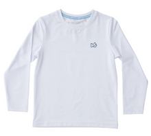 Load image into Gallery viewer, American Flag Fishing Tee L/S-White