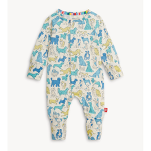 Load image into Gallery viewer, Blue It's a Paw-ty Modal Convertible Coverall