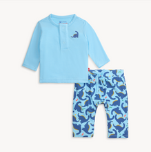 Load image into Gallery viewer, Necks Generation Model LS Henley & Pant Set