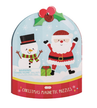 Load image into Gallery viewer, Santa Globe Magnetic Puzzle Book