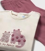 Load image into Gallery viewer, Baby 3 Piece Polka Dots Jacket Set- Rose/Blush