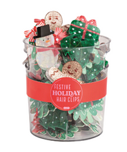 Load image into Gallery viewer, Festive Holiday Hair Clip