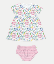 Load image into Gallery viewer, Spring Blooms SS Dress w/ Bloomer