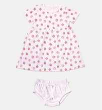 Load image into Gallery viewer, Strawberry SS Dress w/ Bloomer