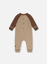 Load image into Gallery viewer, Apple Cinnamon Fox LS Knitted Romper
