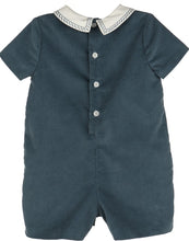 Load image into Gallery viewer, Cozy Corduroy Boy Bubble- Navy