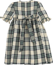 Load image into Gallery viewer, Tea Time Checks Smock Dress- GN