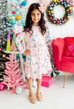 Load image into Gallery viewer, Very Merry LS Pocket Twirl Dress