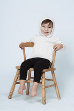 Load image into Gallery viewer, Zip Back Cable Sweater- White