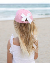Load image into Gallery viewer, Big Sister Bow Baseball Hat- Pink