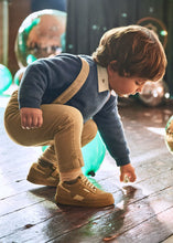 Load image into Gallery viewer, Baby Basic Crew Neck Sweater- Dark Blue