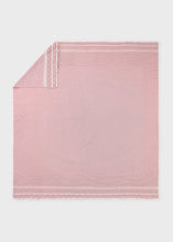 Load image into Gallery viewer, Cotton Baby Shawl- Quartz Pink