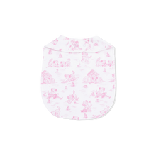 Load image into Gallery viewer, Puppy Toile Bib - Pink