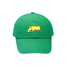 Load image into Gallery viewer, Dump Truck Baseball Hat- Green
