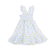 Load image into Gallery viewer, Lovely Lemons Smocked Ruffle Sundress