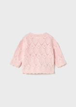Load image into Gallery viewer, Knit Cardigan w/ Wood Buttons- Quartz Pink