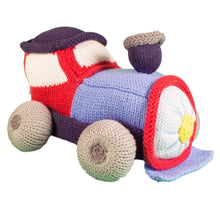 Load image into Gallery viewer, Timmy the Train Knit Toy