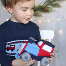 Load image into Gallery viewer, Timmy the Train Knit Toy
