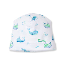 Load image into Gallery viewer, Watercolor Whales Print Hat
