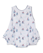 Load image into Gallery viewer, Regatta Print Sunsuit- Red White & Blue