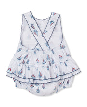 Load image into Gallery viewer, Regatta Print Sunsuit- Red White & Blue