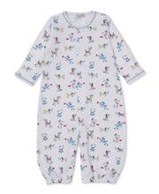 Load image into Gallery viewer, Puppy Patch Print Convertible Gown- Blue