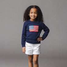 Load image into Gallery viewer, Flag Girls Organic Crew Neck Sweater
