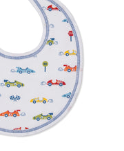 Load image into Gallery viewer, Sizzling Speedway Print Bib