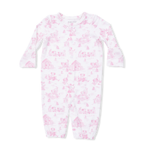 Load image into Gallery viewer, Puppy Toile Convertible Gown - Pink