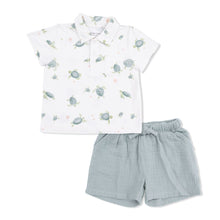 Load image into Gallery viewer, Sea Turtles Polo Set