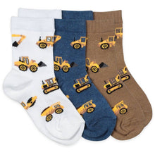 Load image into Gallery viewer, Construction Pattern Crew Socks