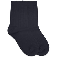 Load image into Gallery viewer, Boys Cotton Rib Dress Socks