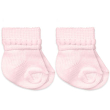 Load image into Gallery viewer, Girls Bubble Bootie No Kick Socks- Pink