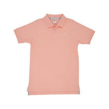 Load image into Gallery viewer, Prim & Proper Polo SS- Pompano Peach/ Multi
