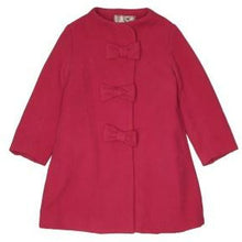 Load image into Gallery viewer, 2 Bow Car Coat-Red

