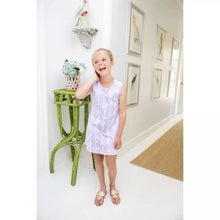 Load image into Gallery viewer, Sleeveless Polly Play Dress - Braselton Bows/ Lauderdale Lavender