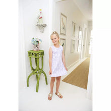 Load image into Gallery viewer, Sleeveless Polly Play Dress - Braselton Bows/ Lauderdale Lavender