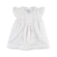 Load image into Gallery viewer, Lace Trimmed White Dress