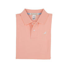 Load image into Gallery viewer, Prim & Proper Polo SS- Pompano Peach/ Multi