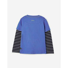 Load image into Gallery viewer, Chomp Appliqué Long Sleeve Shirt - Blue Vehicles