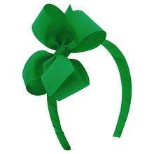 Load image into Gallery viewer, Medium Classic Grosgrain Bow on Headband - MORE COLORS