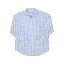 Load image into Gallery viewer, Dean's List Shirt- Park City Periwinkle Windowpane/ Park City Periwinkle