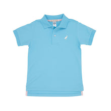 Load image into Gallery viewer, Prim & Proper Polo- Brookline Blue/ Multicolor