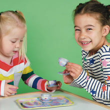 Load image into Gallery viewer, Fantasy 15pc Musical Tin Tea Set