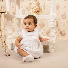 Load image into Gallery viewer, Lace Trimmed White Dress